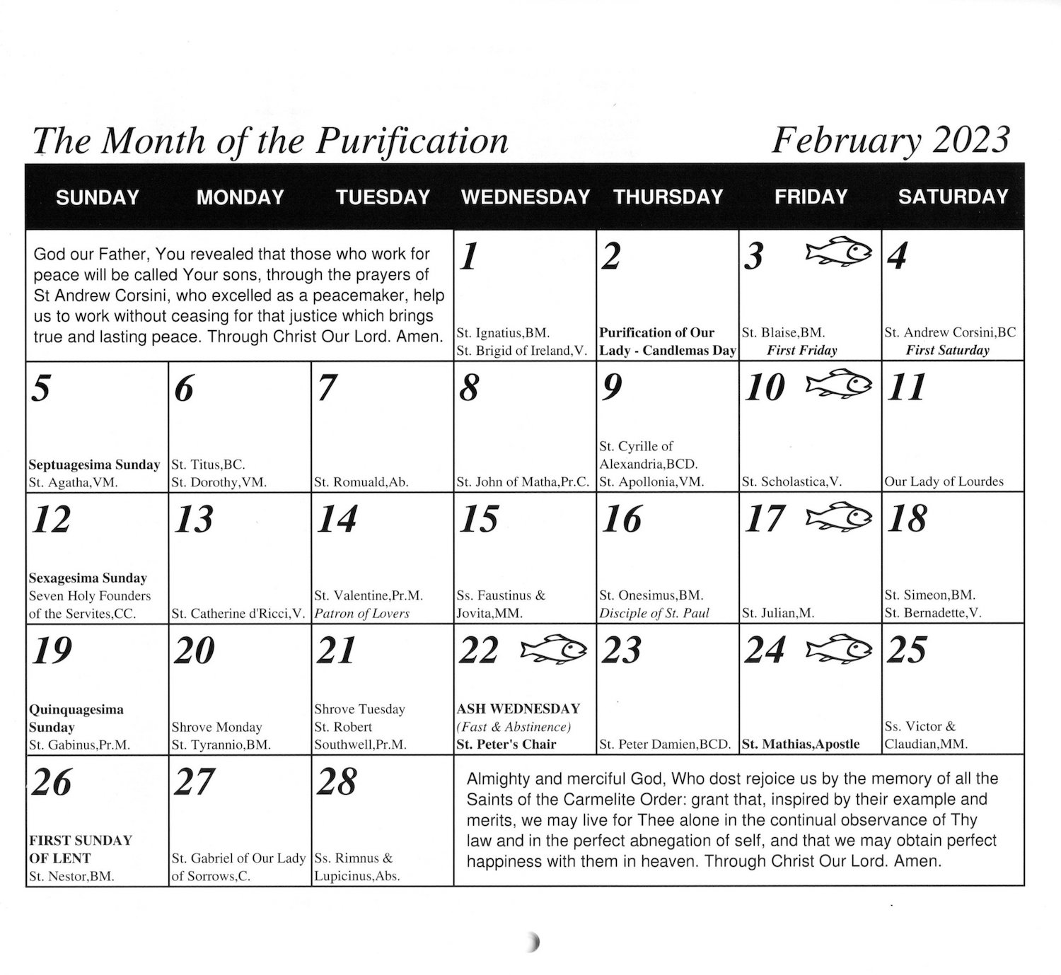 Saint Joseph Calendar Press Traditional Catholic Cards And Calendars